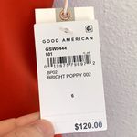 Good American NWT Sculpt One-Piece Swimsuit in Bright Poppy 002 Photo 13