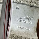 Dansko  Vegan Canvas Pink Floral Mary Janes 40 Bohemian vintage comfort hippy Photo 13