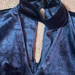 DO+BE  black with laced bell sleeves velvet dress S Photo 3