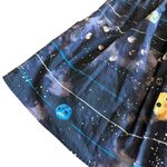 Modcloth 100% Cotton Space Universe Planet Skirt A-Line Full Size Medium Photo 2