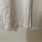 Gossard Artemis 8014 | Vintage lace trimmed nylon midi slip dress 32 White Size undefined Photo 4
