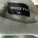 White Fox Boutique Sage Green Crewneck Photo 2