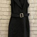 Junior’s black pinstripe sleeveless dress 9 Size undefined Photo 0