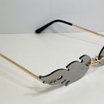 Silver Mirror Flame Sunglasses Photo 0