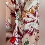 L'Agence L’Agence Pink Floral Nina Long Sleeve Silk Button Blouse XS $390 Photo 12