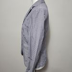 Banana Republic  Navy Pinstripe Nautical Blazer Size Small Photo 4