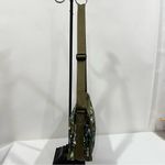 LeSportsac Deluxe Crossbody Everyday Bag Olive Green Brown Asymmetrical Circle Photo 5