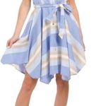 1. State Linen Blend Midi Shirt Dress Photo 0