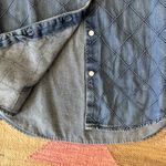 Cabin creek VTG 90s Women's Denim 100% Cotton Button-Up Shirt Large Photo 3