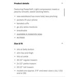 Old Navy high rise go-dry joggers size M petite black Photo 12