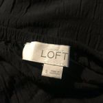 Ann Taylor  Loft Top Womens Size Small Black Short Sleeve Shirt Photo 3