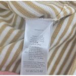 Madewell  Striped Ruffle V Neck Sleeveless Knit Top Women Medium Photo 4