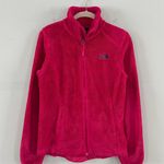 The North Face Osito Pink Fleece Full Zip Up Jacket Photo 0