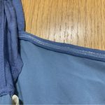 Open Edit  Blue Blouse with a Back Cutout - Size Large Photo 5