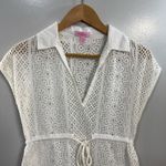 Lilly Pulitzer  white crochet cover-up dress Photo 1
