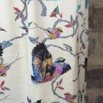 Pink Martini Dress Maxi Woman's Size XS Bird Floral Print Summer Lined Braided Photo 9