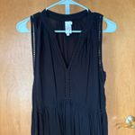 Seafolly Australia Black Sleeveless V-Neck Mini Dress - Size M Photo 3