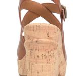 Kork-Ease NEW KORKS Brigitte Wedge Platform (Women) 10M, DARK TAN Photo 2