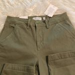 Gibson Latimer Gibson & Latimer Sage color Pants size 8 inseam 27” high rise relaxed chino Photo 15