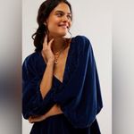 Free People Portia Velvet Mini Dress Photo 3