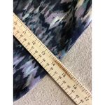 Banana Republic  hobo bag Water Color fabric and Leather top handle tote EUC Photo 4