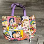 Estée Lauder Estee Lauder Pop Art Tote with Purple Handles Photo 5