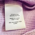 Juicy Couture JUICY  Long Sleeve Shirt - Thermal Purple Lilac Size L NWT Photo 4