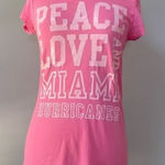 PINK - Victoria's Secret Victoria’s Secret PINK Miami Hurricanes Canes Shirt Photo 0