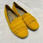 Boden Melody Suede Leather Flat Loafer Tassel Slip On Shoe Mustard Yellow EUR 42 Size 11 Photo 1