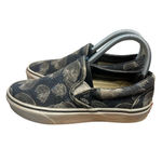 Vans Classic Slip-On Unisex Skate Shoes Wireframe Skulls Women’s Size 6.0 Photo 3