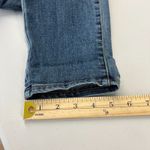 Bebe  Heartbreak Skinny Jeans Womens 27 Blue Denim Cotton Stretch Logo Distressed Photo 14