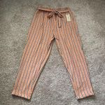 No Comment New  NY.LA strip pleated waist elastic waist pants, size xl Photo 0