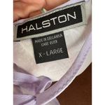 Halston Women's XL Purple Floral Asymmetrical‎ babydoll nightie Photo 4