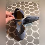 Castaner Blue Denim Espadrille Wedge Shoes made in Spain summer business casual Size 7 Photo 2