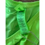 SKIMS  Swim Strapless Monokini Neon Green Size XL Photo 11