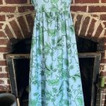 Cider NWT blue green maxi dress Photo 0