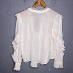 Mi Ami White Lace Accent Top Size XL Photo 4