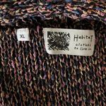 Habitat  Size XL Chunky Knit Multicolor Cardigan Sweater Jacket Long Sleeved Photo 2