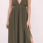 Tobi Imagine This Olive Maxi Dress Photo 0