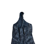 Victoria's Secret Victoria’s Secret Black Metallic Palm Lace Strappy Bodysuit Size Medium‎ Photo 6