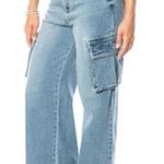 Juicy Couture Women's Blue Cargo Jeans Size 13 Photo 0