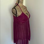 Chic Purple Halter Lingerie Size XL Photo 3