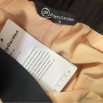 PRETTYGARDEN Elegant Flowy Tan and Black Maxi Dress Photo 3