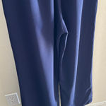 Altar'd State NWT Altar’d state navy blue swoop V neck, sleeveless classic wide leg jumpsuit M Photo 0