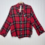 Victoria's Secret Victoria’s Secret Women’s Size XL Two Piece Pajama Set Plaid Christmas Pajama Photo 2