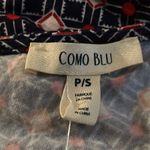 Como Blu Geometric Print Dress Red White Blue Patriotic NWT Size‎ P/S July 4th Photo 9