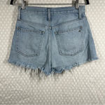 Madewell Light Wash High Rise Mom Jean Shorts Photo 2
