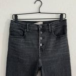 Everlane  The Authentic Stretch High-Rise Skinny Button Fly size 30 ankle black Photo 7