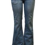 Silver Jeans Vintage Silver Mid Rise Blue Jeans Flare Denim Made In Guatemala Womens 30 32 Photo 0