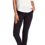 Laundry by Shelli Segal Skinny Crop Crepe Work Pants Black 8 NEW Photo 0